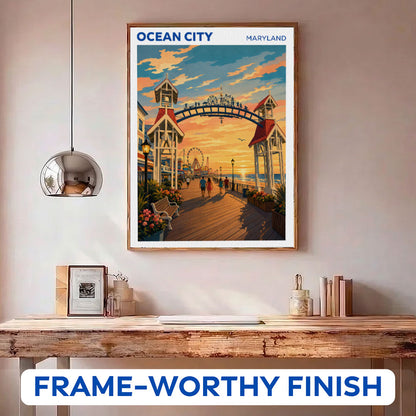 Ocean City, Maryland | Paint by Numbers Kit