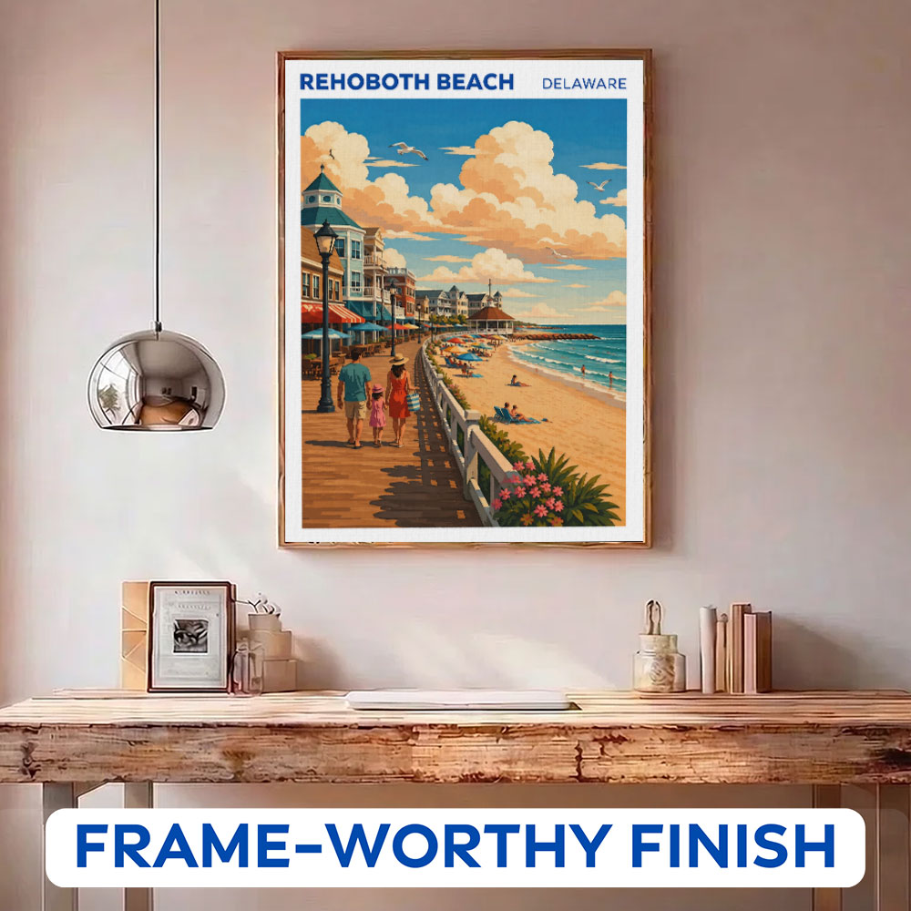 Rehoboth Beach, Delaware | Paint by Numbers Kit