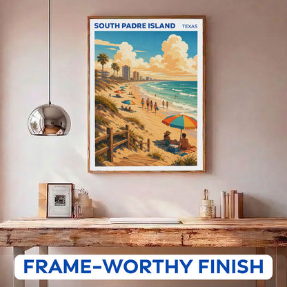 South Padre Island, Texas | Paint by Numbers Kit