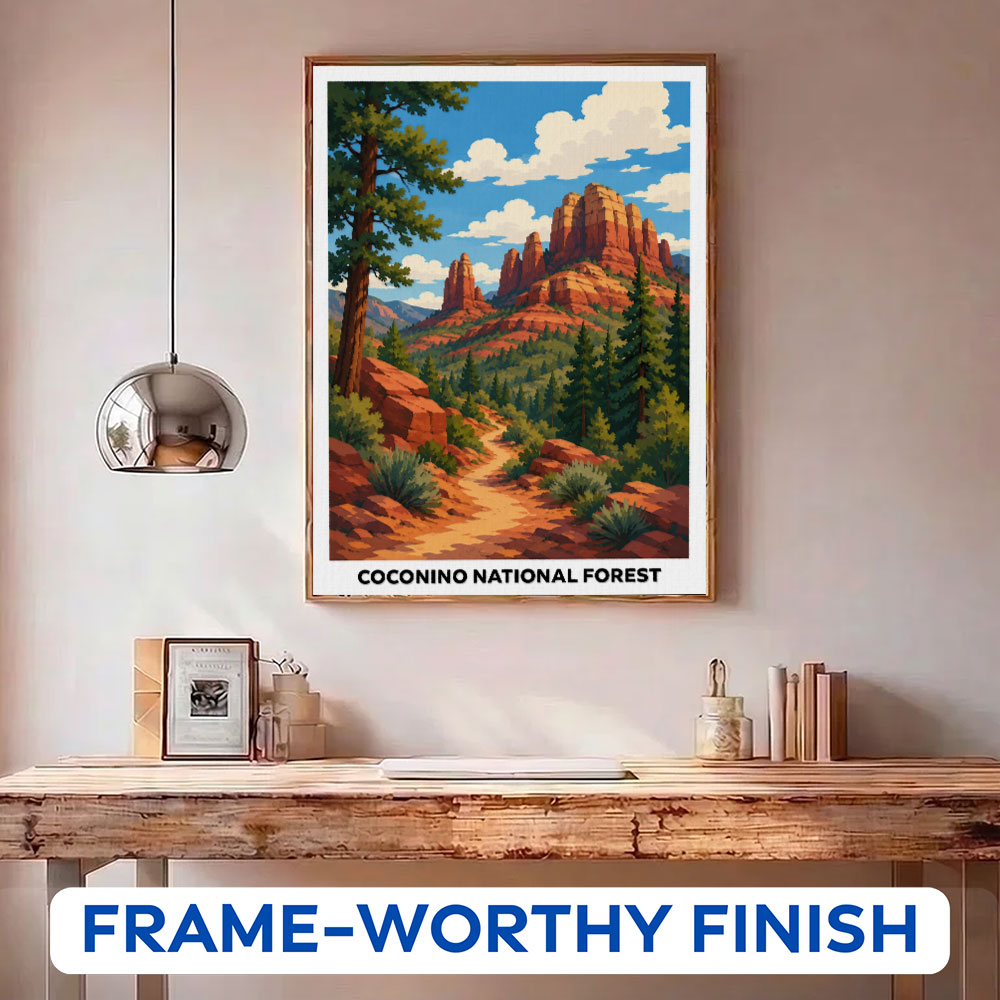 Coconino National Forest | Paint by Numbers Kit