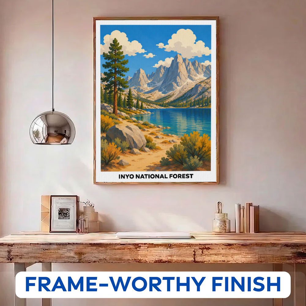 Inyo National Forest | Paint by Numbers Kit