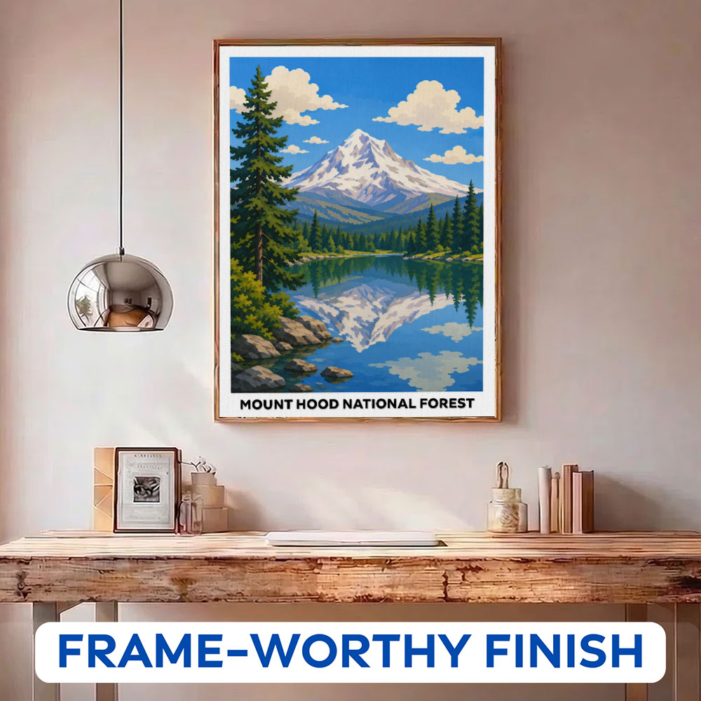 Mount Hood National Forest | Paint by Numbers Kit