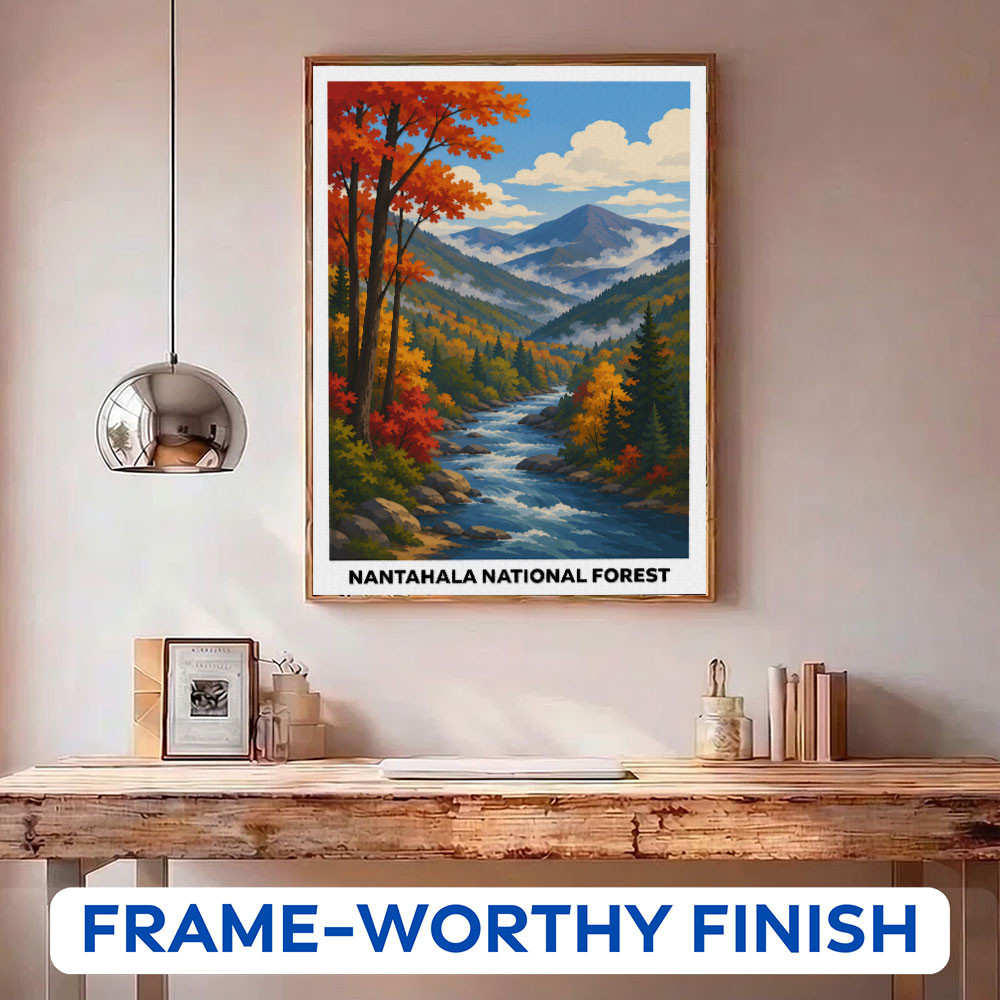 Nantahala National Forest | Paint by Numbers Kit