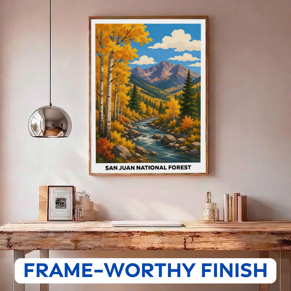 San Juan National Forest | Paint by Numbers Kit