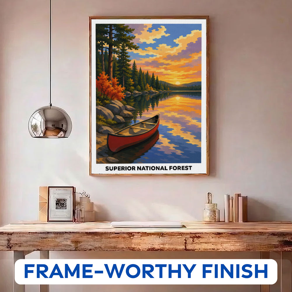 Superior National Forest | Paint by Numbers Kit