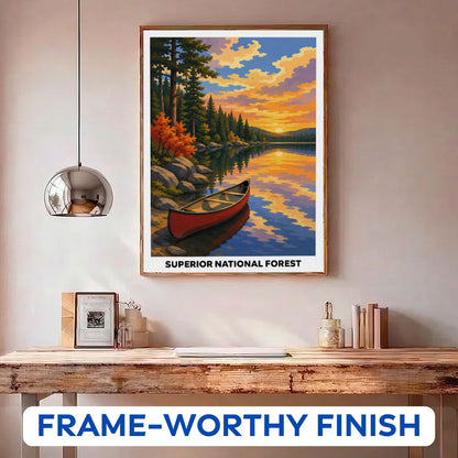 Superior National Forest | Paint by Numbers Kit