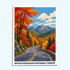White Mountain National Forest | Paint by Numbers Kit