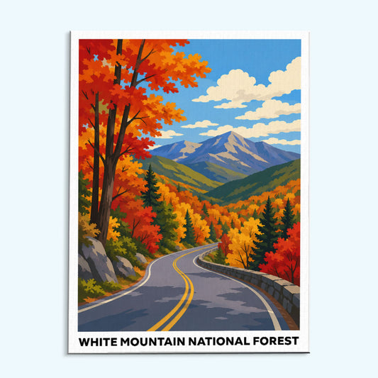 White Mountain National Forest | Paint by Numbers Kit