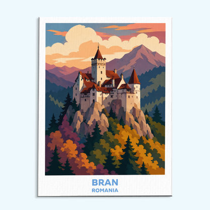 Bran - Romania | Paint by Numbers Kit