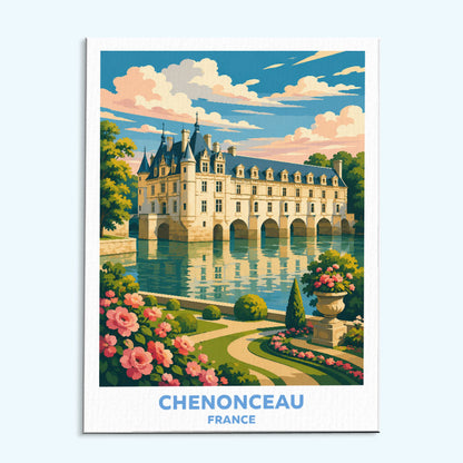 Chenonceau - France | Paint by Numbers Kit