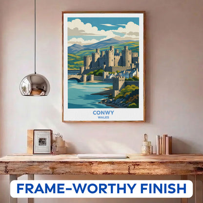 Conwy - Wales | Paint by Numbers Kit