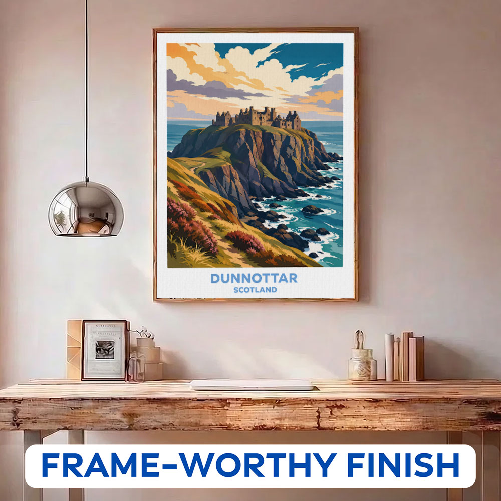 Dunnottar - Scotland | Paint by Numbers Kit