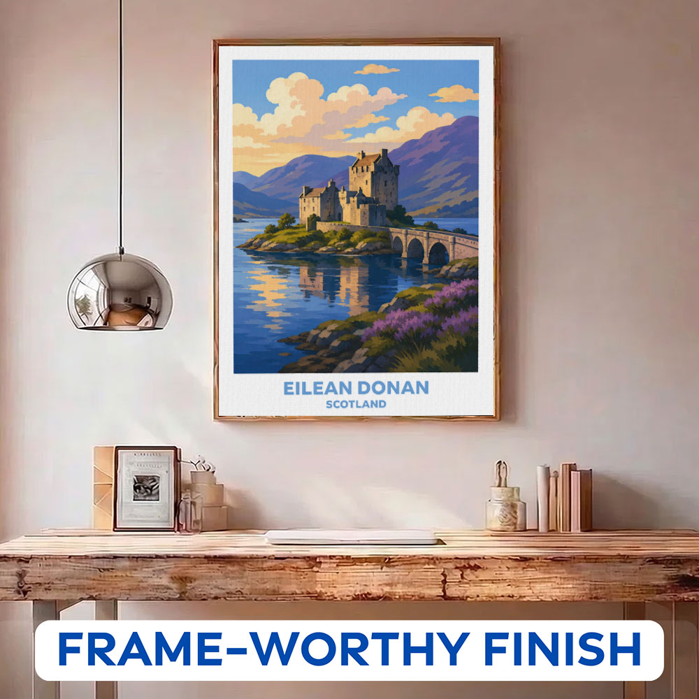 Eilean Donan - Scotland | Paint by Numbers Kit