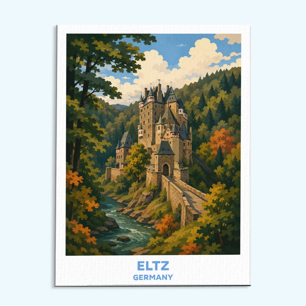 Eltz - Germany | Paint by Numbers Kit