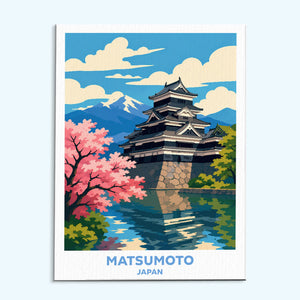 Matsumoto - Japan | Paint by Numbers Kit