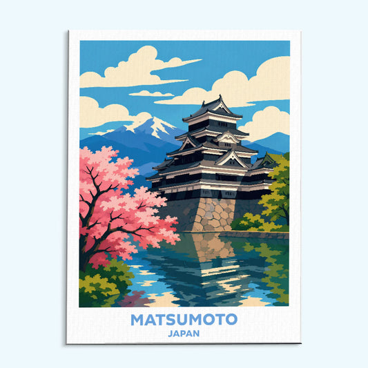Matsumoto - Japan | Paint by Numbers Kit