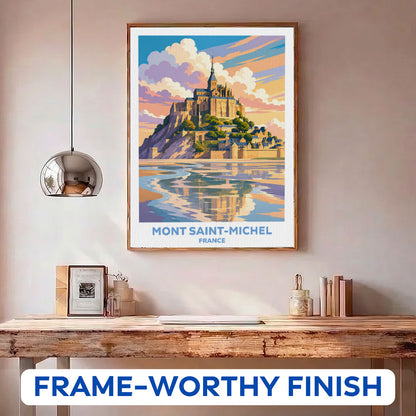Mont Saint-Michel - France | Paint by Numbers Kit