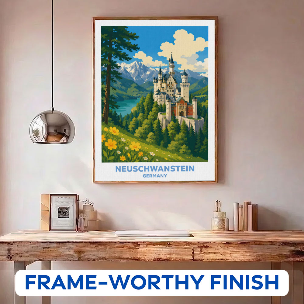 Neuschwanstein - Germany | Paint by Numbers Kit