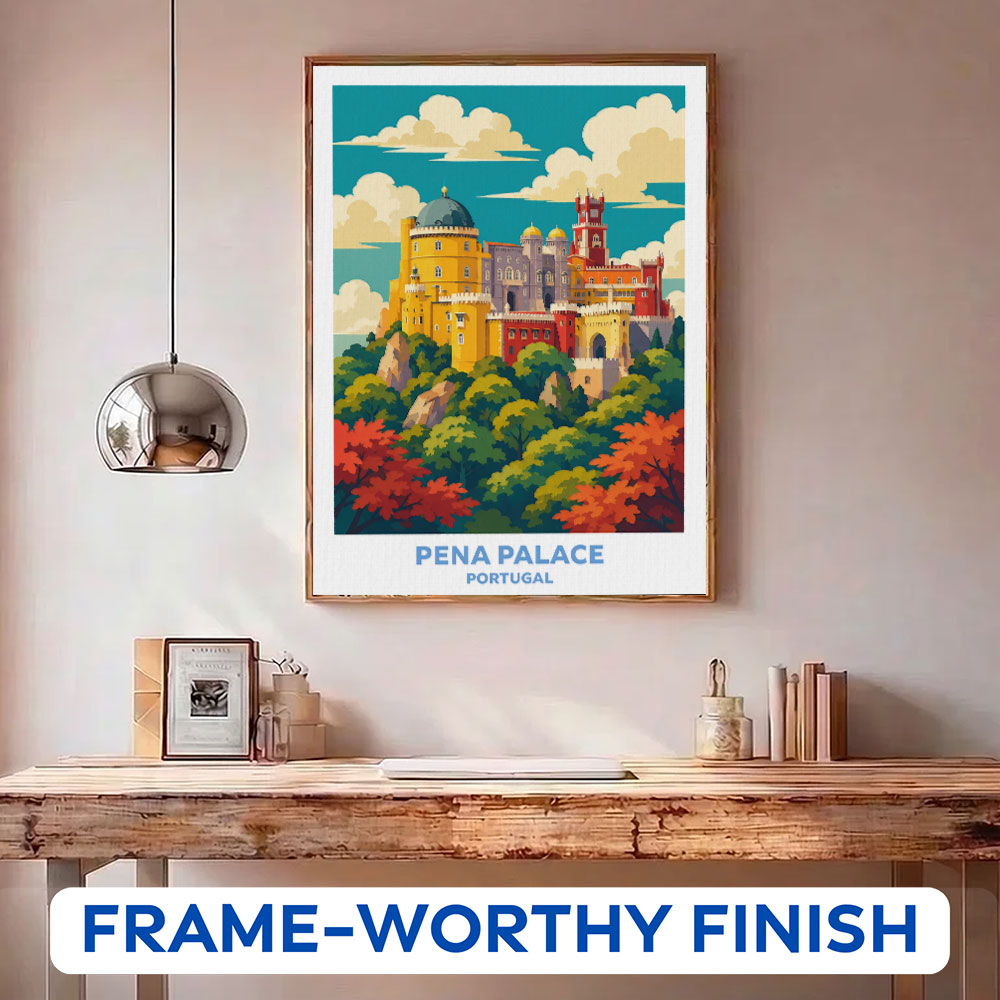 Pena Palace - Portugal | Paint by Numbers Kit