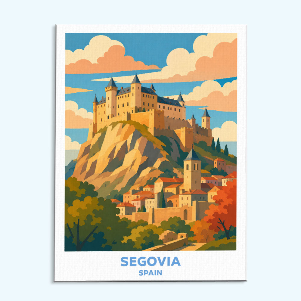 Segovia - Spain | Paint by Numbers Kit