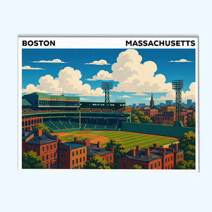 Boston, Massachusetts | Paint by Numbers Kit