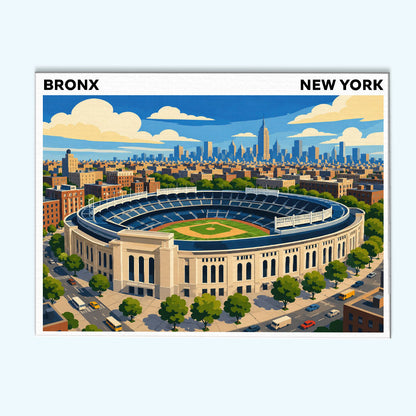 Bronx, New York | Paint by Numbers Kit
