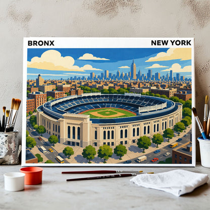 Bronx, New York | Paint by Numbers Kit