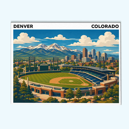 Denver, Colorado | Paint by Numbers Kit