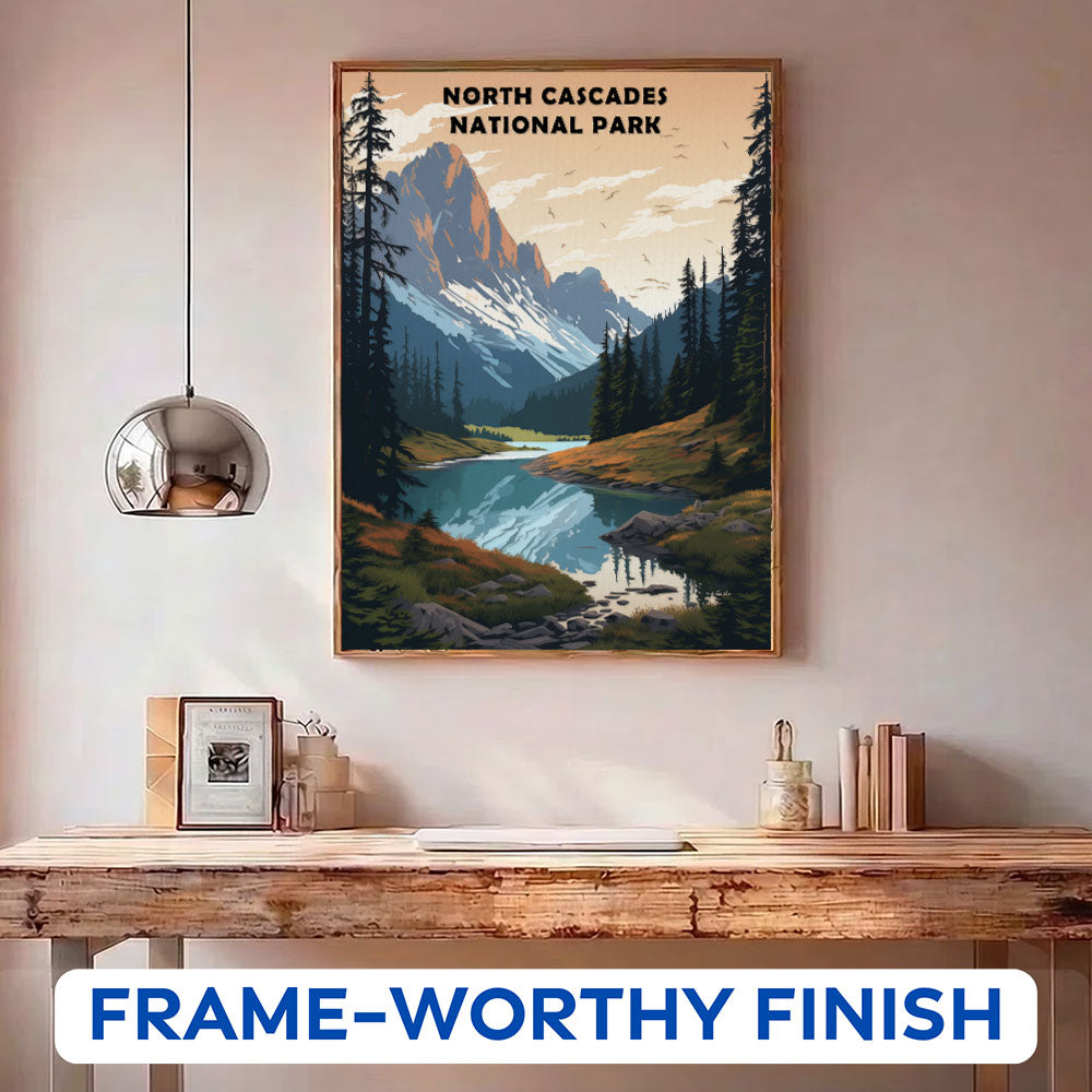 North Cascades National Park | Paint by Numbers Kit