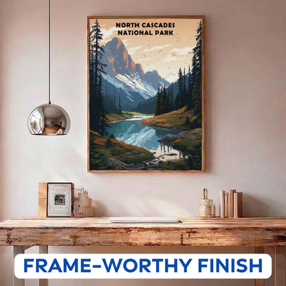 North Cascades National Park | Paint by Numbers Kit