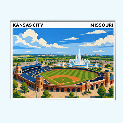 Kansas, City Missouri | Paint by Numbers Kit