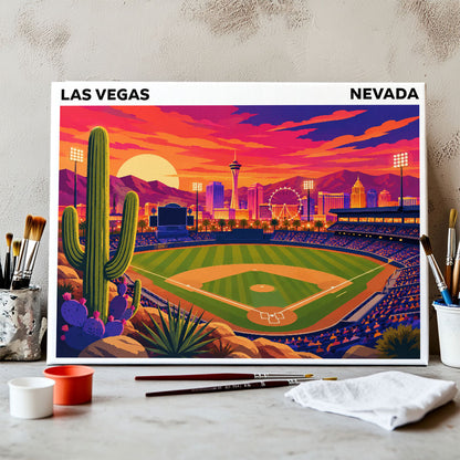 Las Vegas, Nevada | Paint by Numbers Kit