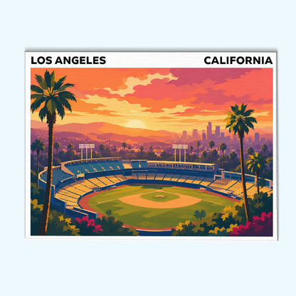 Los Angeles, California | Paint by Numbers Kit