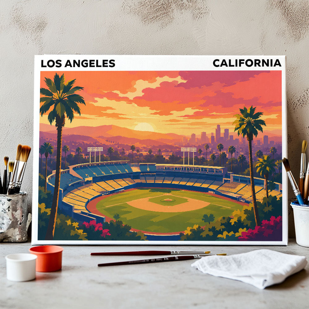 Los Angeles, California | Paint by Numbers Kit