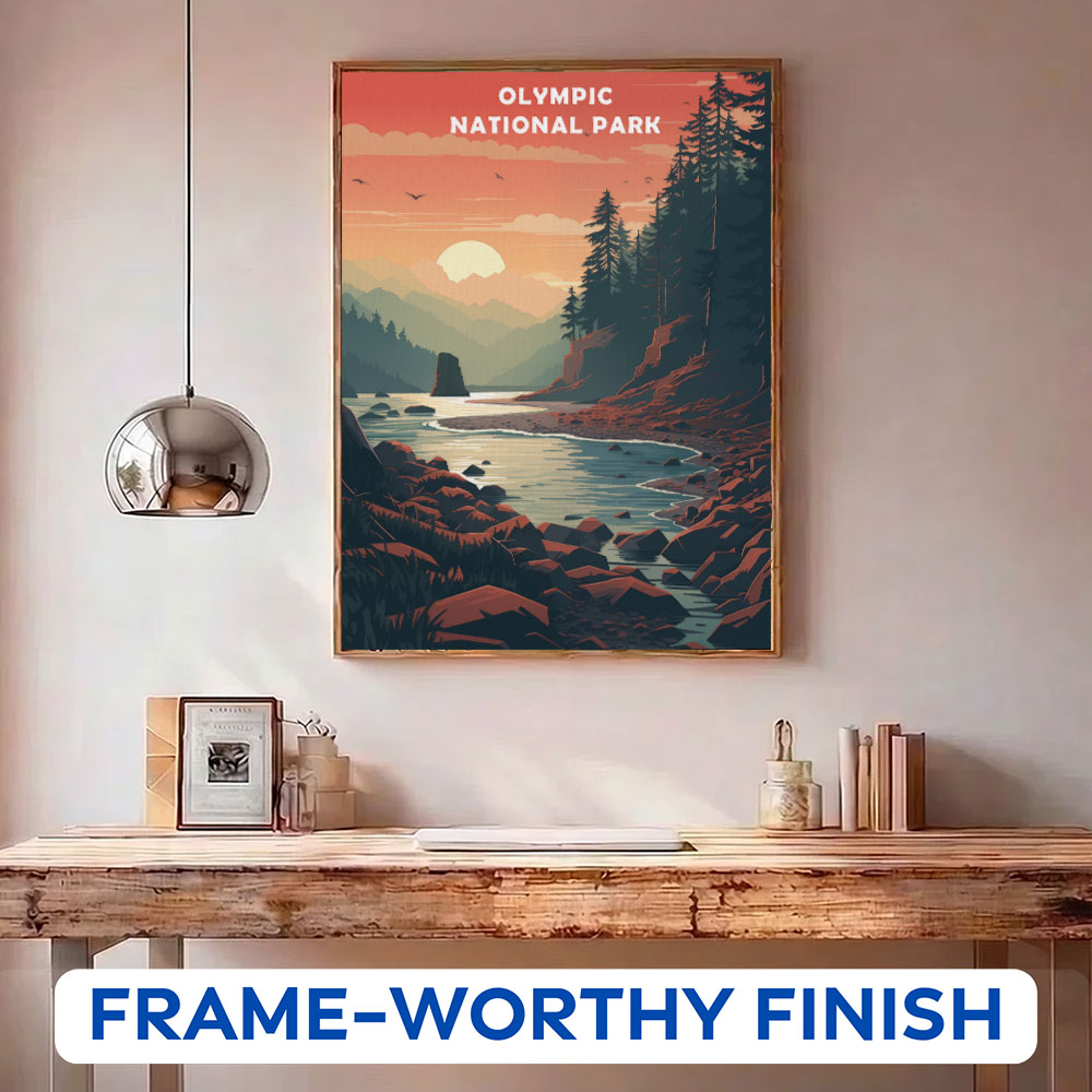 Olympic National Park | Paint by Numbers Kit