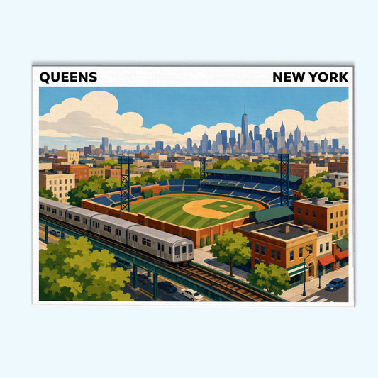 Queens, New York | Paint by Numbers Kit