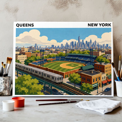 Queens, New York | Paint by Numbers Kit