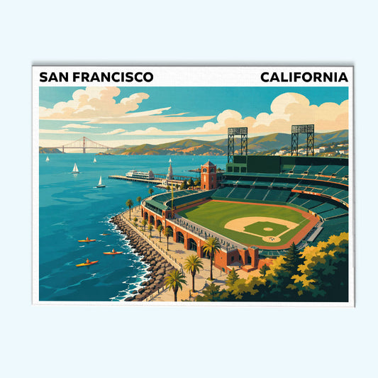 San Francisco, California | Paint by Numbers Kit