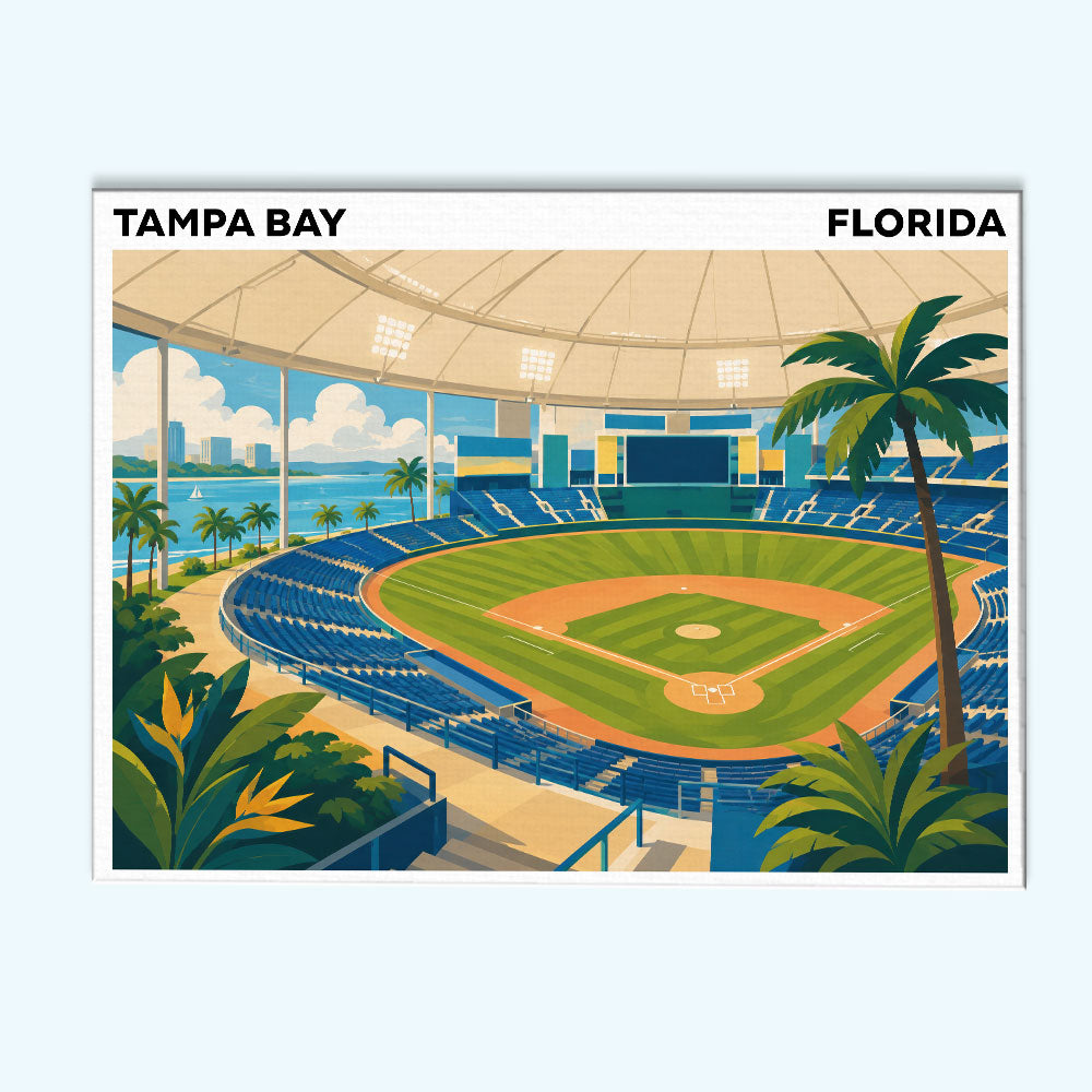 Tampa Bay, Florida | Paint by Numbers Kit