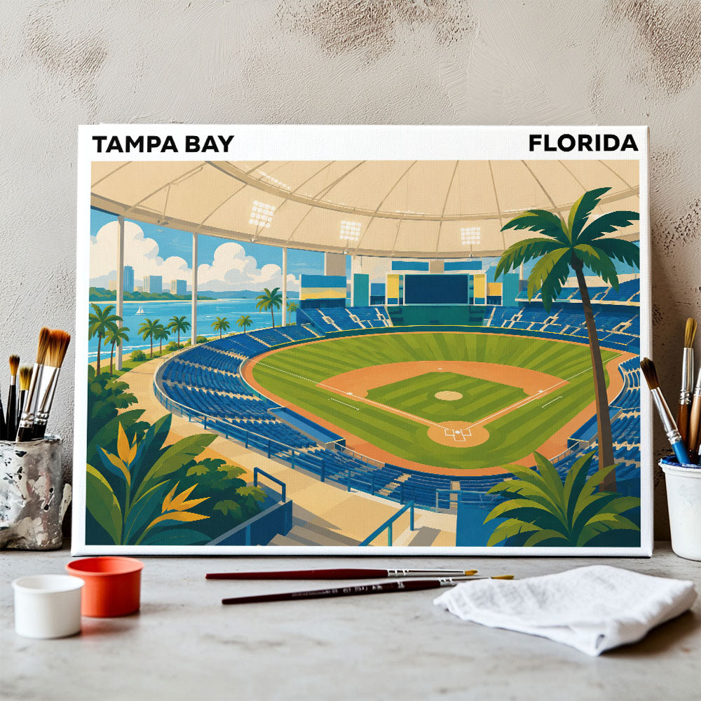Tampa Bay, Florida | Paint by Numbers Kit