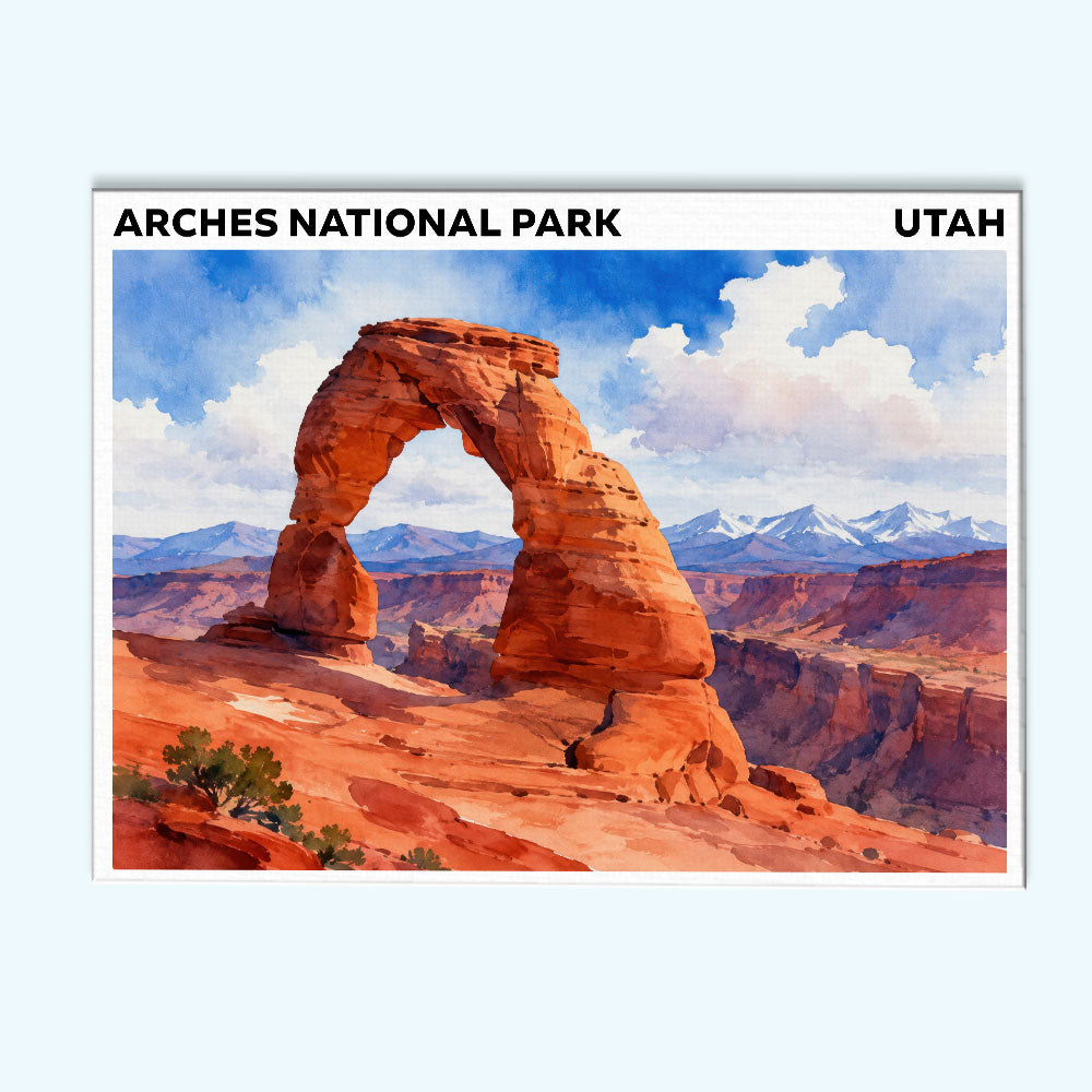 Arches National Park - Utah | Paint by Numbers Kit