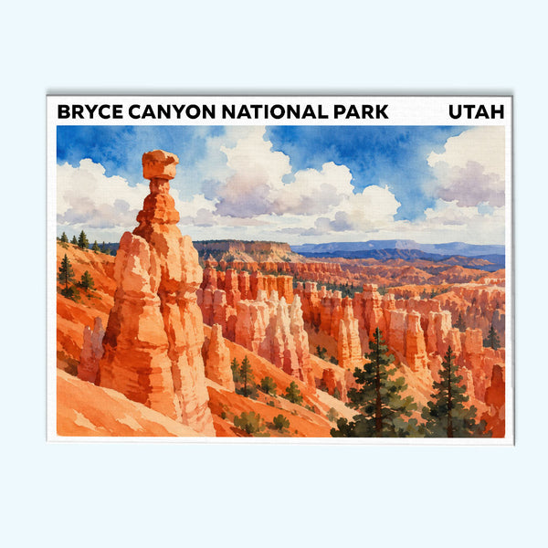 Bryce Canyon National Park - Utah | Paint by Numbers Kit