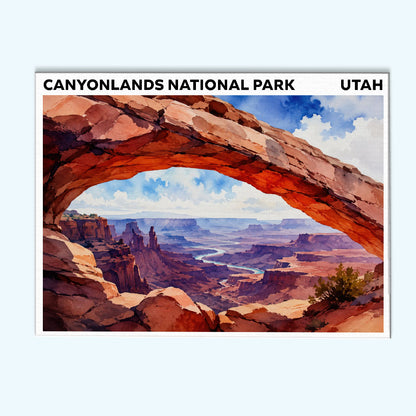 Canyonlands National Park - Utah | Paint by Numbers Kit