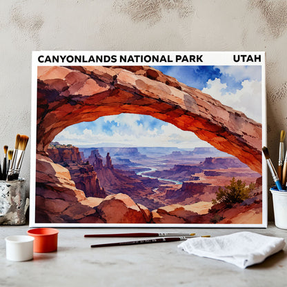 Canyonlands National Park - Utah | Paint by Numbers Kit