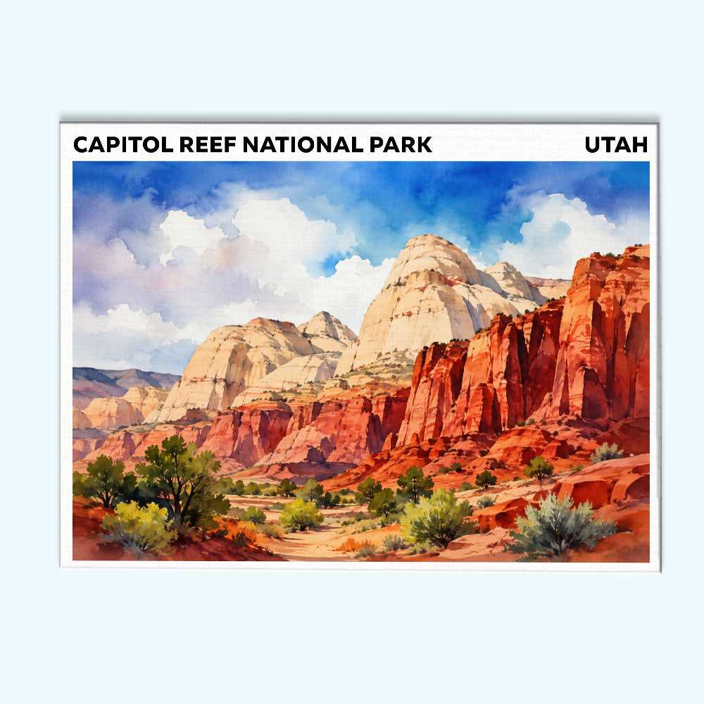 Capitol Reef National Park - Utah | Paint by Numbers Kit