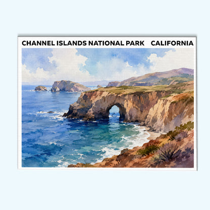 Channel Islands National Park - California | Paint by Numbers Kit