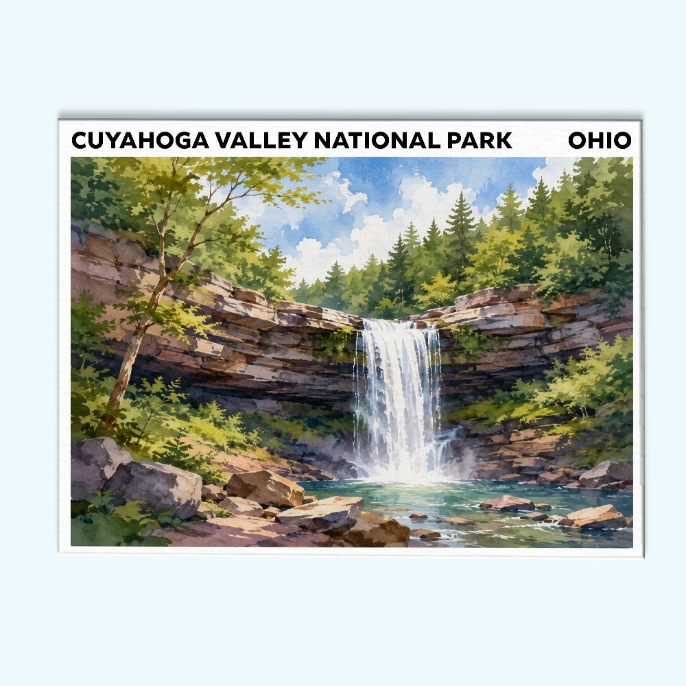 Cuyahoga Valley National Park - Ohio | Paint by Numbers Kit