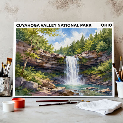 Cuyahoga Valley National Park - Ohio | Paint by Numbers Kit