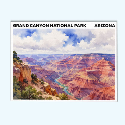 Grand Canyon National Park - Arizona | Paint by Numbers Kit