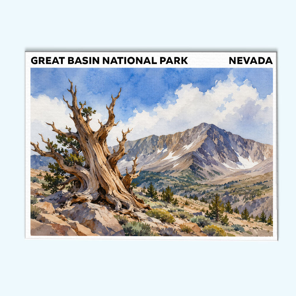 Great Basin National Park - Nevada | Paint by Numbers Kit